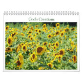 神の創造 カレンダー (カバー)