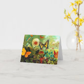 "神の創造" カード (黄色い花)