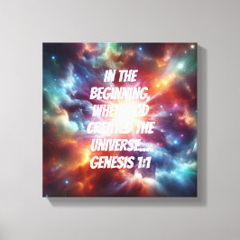 神の創造 キャンバスプリント