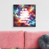 神の創造 キャンバスプリント (インサイチュ (リビング))