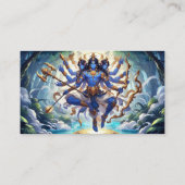 🎨神の創造:神のファンアート画像🌟 名刺 (裏面)