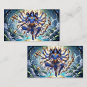 🎨神の創造:神のファンアート画像🌟 名刺 (正面/裏面)