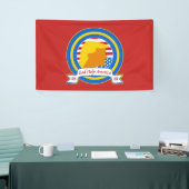 神の助けアメリカはおもしろいな反切札に抵抗します 横断幕 (トレードショー)