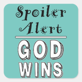 神の勝利 スクエアシール