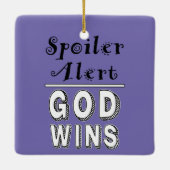 神の勝利 セラミックオーナメント (裏面)