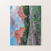 神の北と南の門の岩の庭パズル ジグソーパズル (縦)