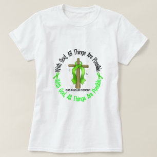 神の十字の筋ジストロフィーのTシャツ及びギフトを使って Tシャツ