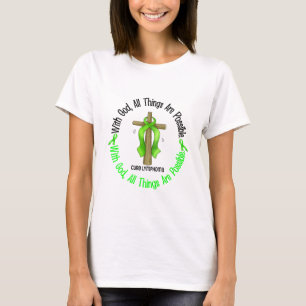 神の十字の非Hodgkin'sリンパ腫のTシャツを使って Tシャツ