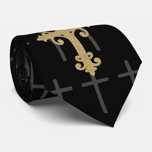 神の十字架 ネクタイ (ロール)