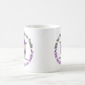 神の十字1とのアルツハイマー病 コーヒーマグカップ (中央)
