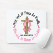 神の十字1を持つ乳癌 マウスパッド (マウス)