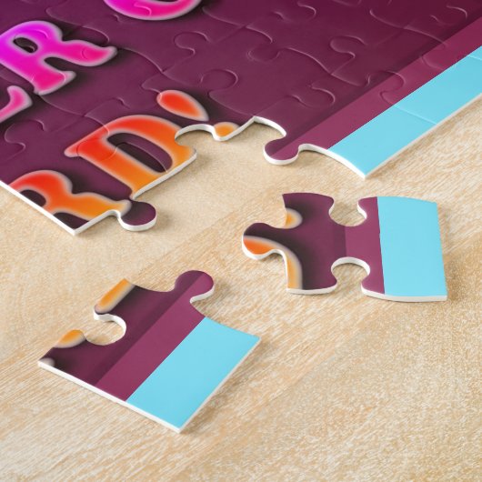 神の単語のちょうど話者があることをやめて下さい! 実行家があって下さい! ジグソーパズル (側面)