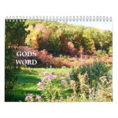 神の単語のカレンダー カレンダー (カバー)