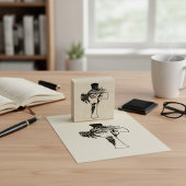 神の印象 – イエスと十字木芸術 ラバースタンプ