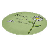 神の友人の贈り物，緑のデイジー，宗教 カッティングボード (角)