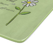 神の友人の贈り物，緑のデイジー，宗教 カッティングボード (角)