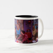 "神の反射:ジョーイの'なぜ神の理由'コーヒー ツートーンマグカップ (正面右)