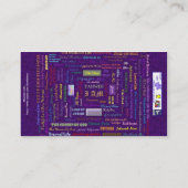 神の名刺の名前 名刺 (裏面)