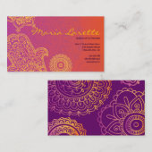 神の名刺の水HEMSA手 名刺 (正面/裏面)