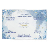 神の名前ピローケース聖0f 2 枕カバー (裏面-左)