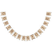 神の名前ブラウンウッドバプテスマ最初の聖餐会 バンティングフラッグ (全)