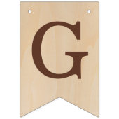 神の名前ブラウンウッドバプテスマ最初の聖餐会 バンティングフラッグ (第1の旗)