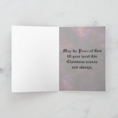 神の名前 – クリスチャンのクリスマスカード シーズンカード (内部)