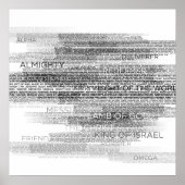 神の名 ポスター (正面)