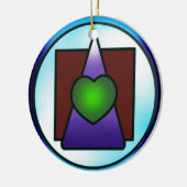 神の哲学科学の協会 セラミックオーナメント (左)