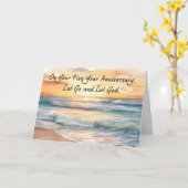 神の回復を5周年に任せて行こう カード (黄色い花)