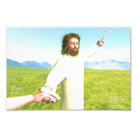 神の国の宣言 フォトプリント            (正面)