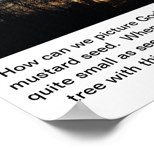 神の国の巣 ポスター (角)