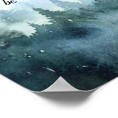 神の国を最初に求めるマタイ6:33 ポスター (角)