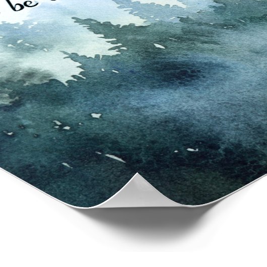 神の国を最初に求めるマタイ6:33 ポスター (角)