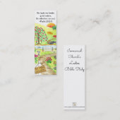 神の園のしおり スキニー名刺 (正面/裏面)