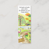 神の園のしおり スキニー名刺 (正面)