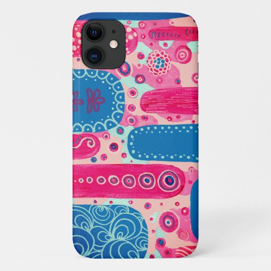神の型枠とシェイプオリジナル抽象芸術アートワーク Case-Mate iPhoneケース (裏面)