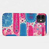 神の型枠とシェイプオリジナル抽象芸術アートワーク Case-Mate iPhoneケース (裏面(横))
