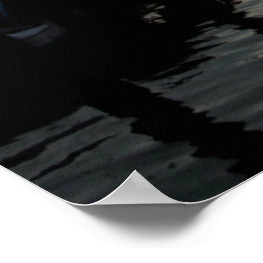 神の夕日を撮影して行く ポスター (角)