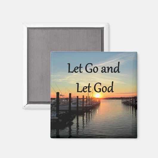 神の夕日を撮影して行く マグネット (正面/裏面)