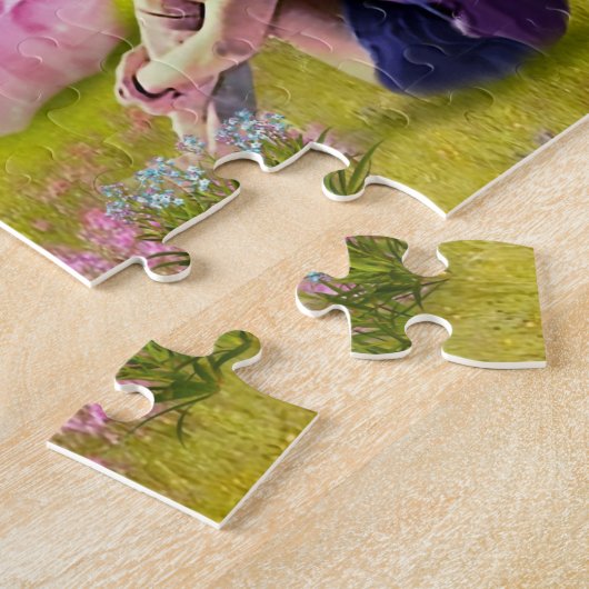 神の天使の亡霊 ジグソーパズル (側面)