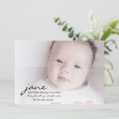 神の天恵の採用の発表カード 案内状 (スタンド正面)