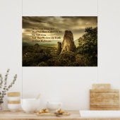 「神の奇跡は救素晴らしい」予言的 ポスター (キッチン)