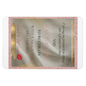 神の女性らしさを思い起こさせる マグネット (横)