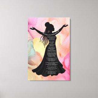 神の女性キリスト教カンバス ウォールアート 