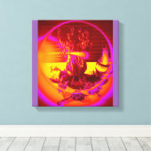 神の女神ヘケイトと供物 キャンバスプリント (インサイチュ (ウッドフロア))