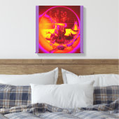 神の女神ヘケイトと供物 キャンバスプリント (インサイチュ (寝室))