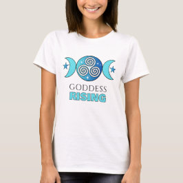 神の女神 ティール&ブルーオーシャンTシャツ Tシャツ