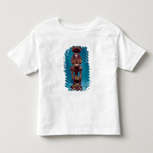 神の姿、ドミニカ共和国 トドラーTシャツ (正面)