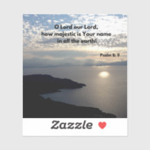 神の威厳のある地と名， Psalm 8:9